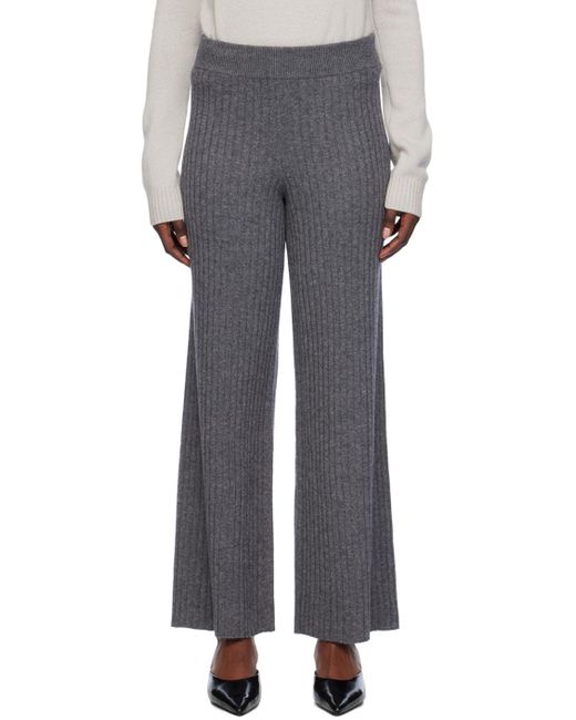 Pantalon de détente delia gris Lisa Yang en coloris Black