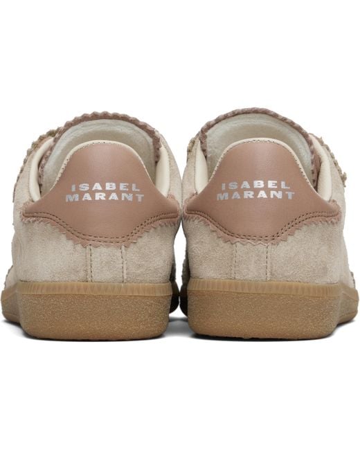 Isabel Marant Black Taupe Beth Sneakers