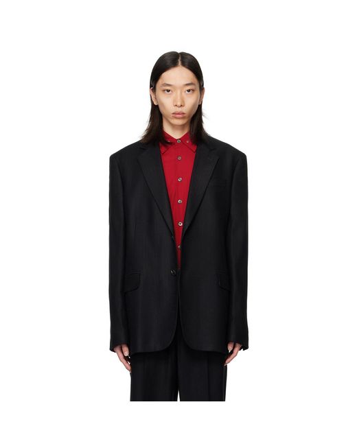 Our Legacy Black Ceremony Blazer for men