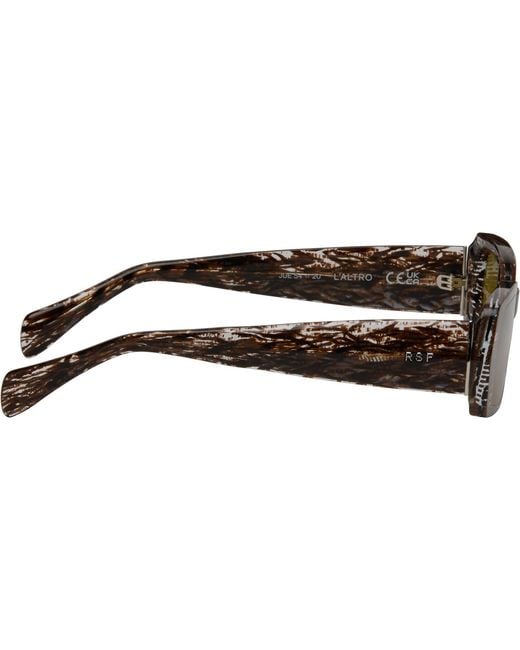 Retrosuperfuture Black 'L'Altro' Sunglasses for men
