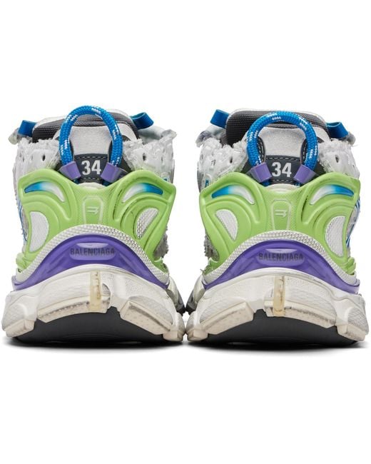 Balenciaga Blue Runner Sneakers