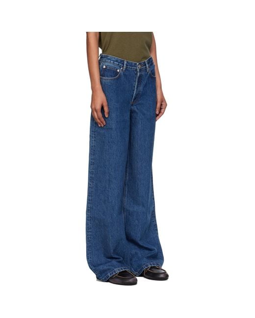 A.P.C. Blue Elisabeth Jeans