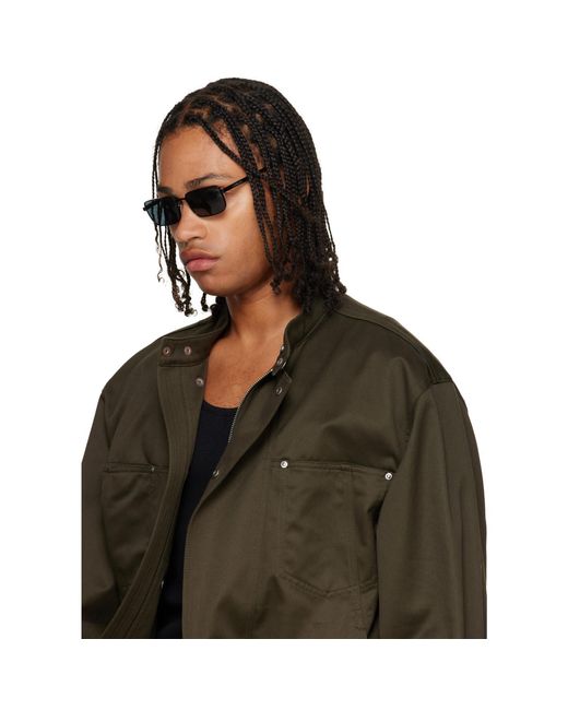 Prada Blue 'Prada Logo' Sunglasses for men
