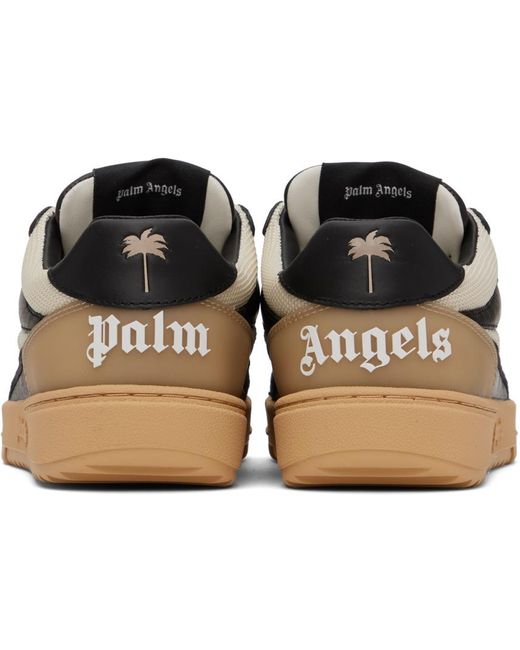 Palm Angels オフホワイト& University New York スニーカー Black