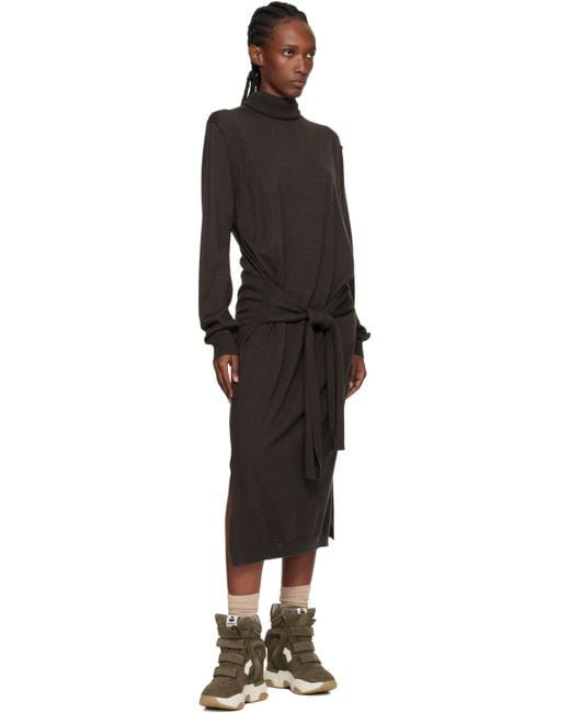 Isabel Marant Brown Khaki Balskee Sneakers