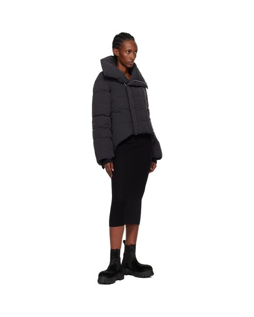Rick Owens Black "Naska" Down Jacket