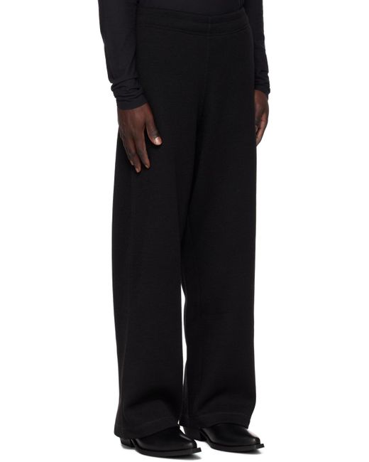 Our Legacy Black Reduced Trousers for men