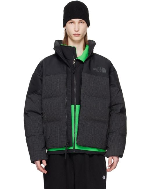 The North Face Blue Black Rmst Steep Tech Nuptse Down Jacket for men
