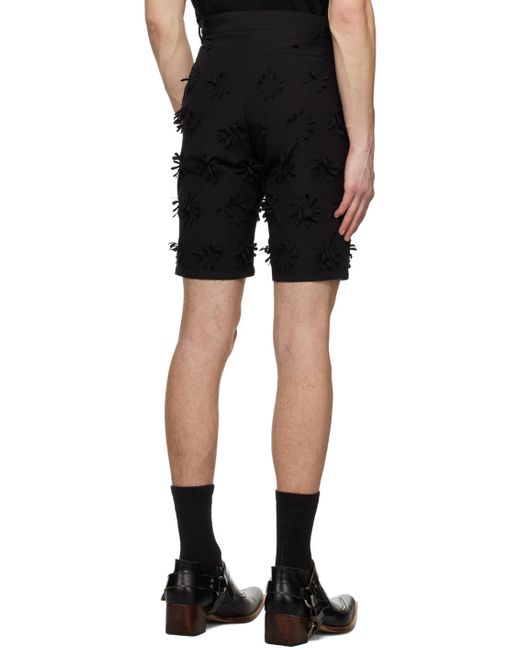 JUNTAE KIM Black Ssense Exclusive Shorts for men