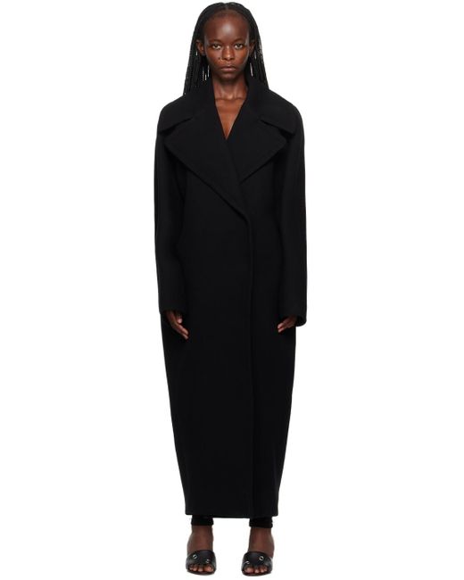 Alaïa Black Maxi Coat