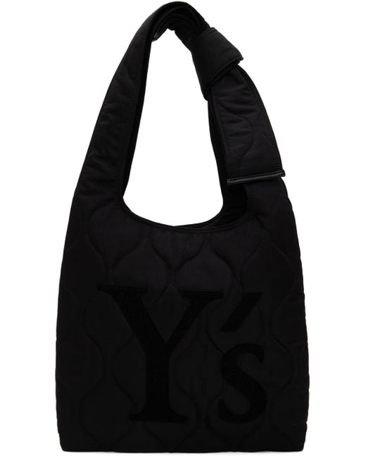 Y's Yohji Yamamoto Black Ribbon Tote