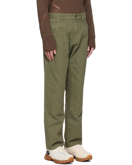Roa Green Four-Pocket Trousers for men