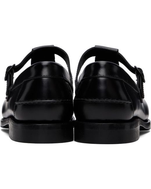 Hereu Black Alber Loafers for men