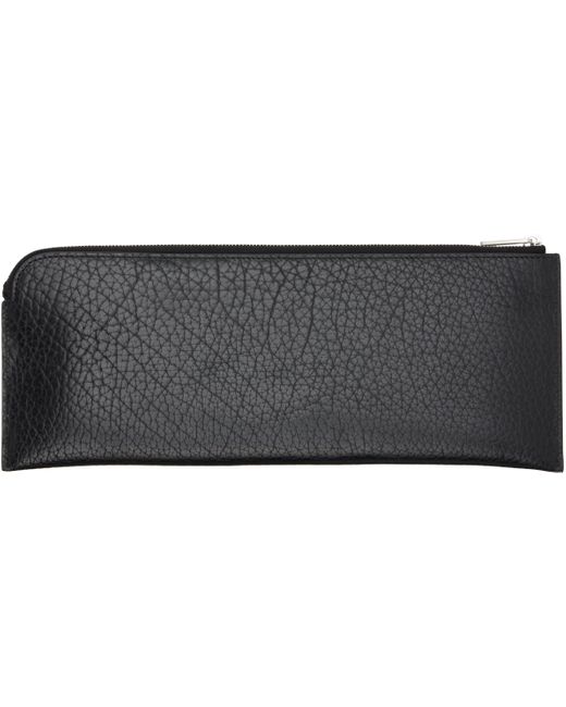 Rick Owens Black Concordians Invite Wallet for men