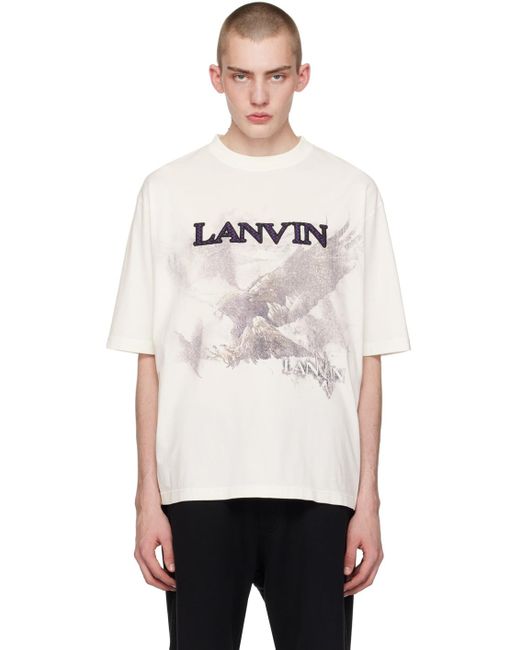 Lanvin White Future Edition T-shirt for men