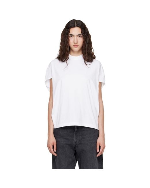 Agolde White Souline T-Shirt