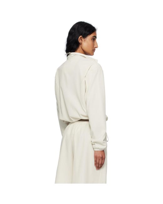 On Shoes White Track Jacket