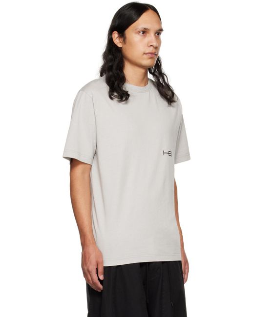 HELIOT EMIL White He T-shirt for men