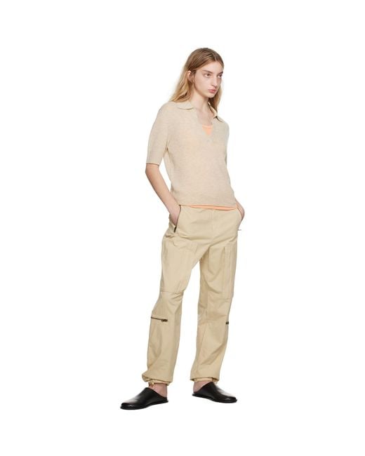 Rag & Bone Natural Kai Flight Trousers