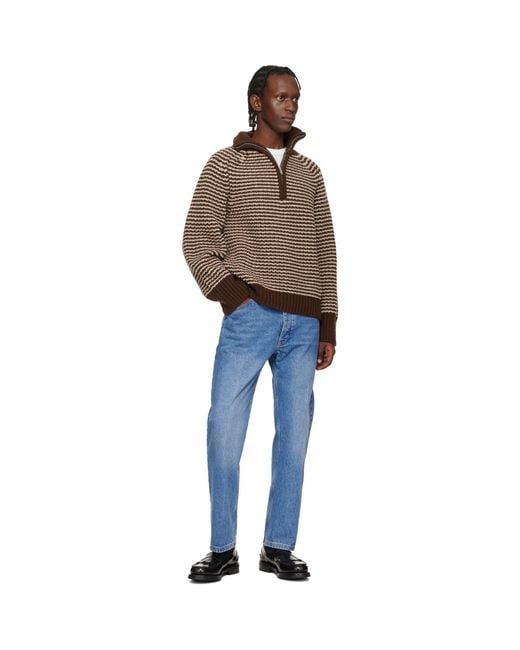 Studio Nicholson Blue Windslow Denim Jeans for men