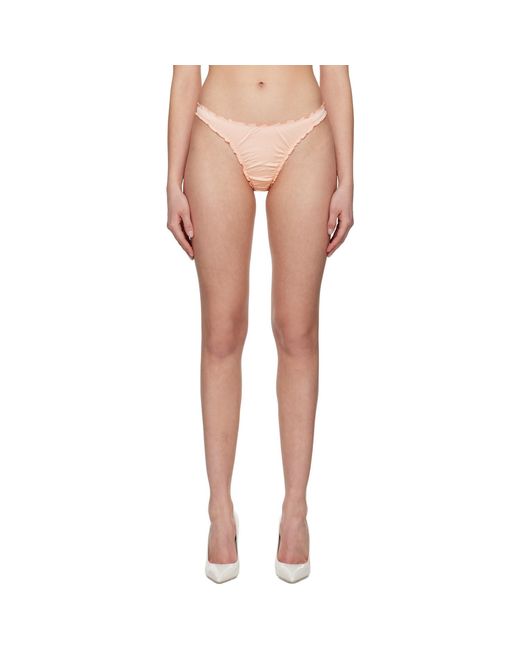 Shadowplay Multicolor Ruffled Thong