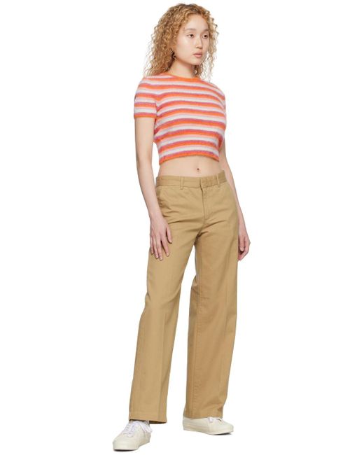 Levi's Natural Beige baggy Trousers