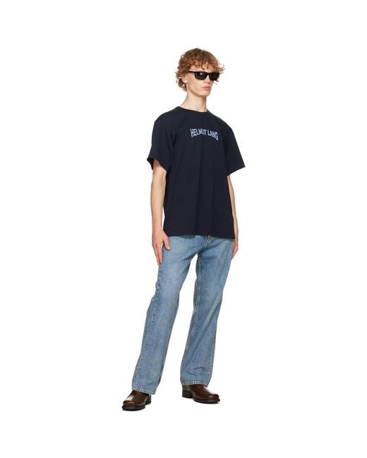 Helmut Lang Blue Ticket T-Shirt for men