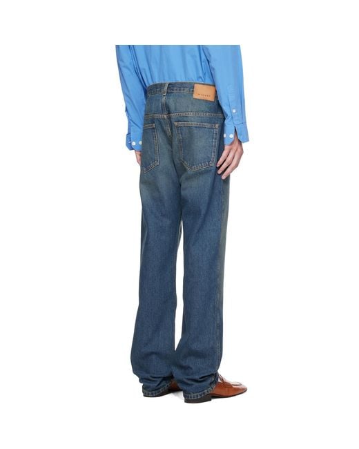 Isabel Marant Blue Lewys Jeans for men