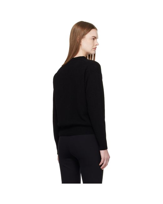 &Daughter Black Ada Crewneck Cardigan