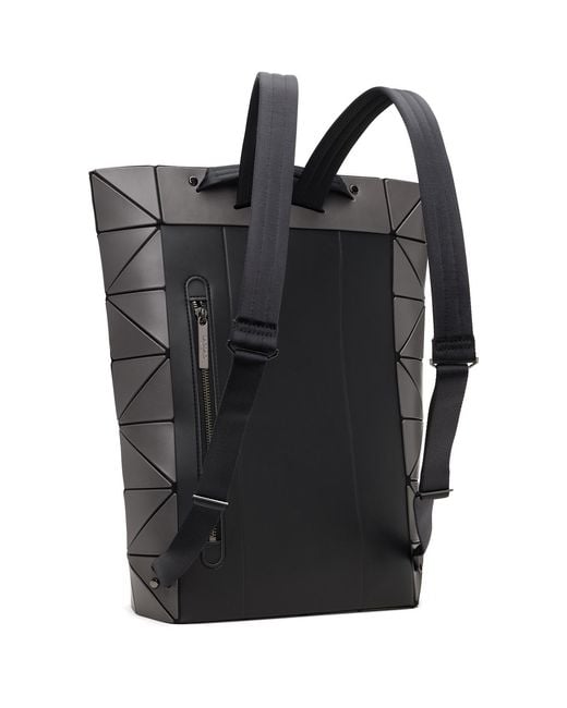 Issey Miyake Black Blocky Backpack for men