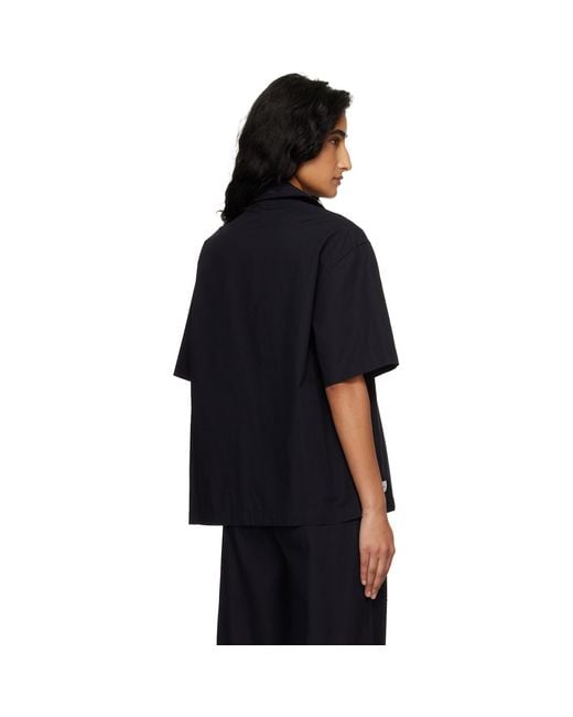 Entire studios Black Ss Pyjama Shirt