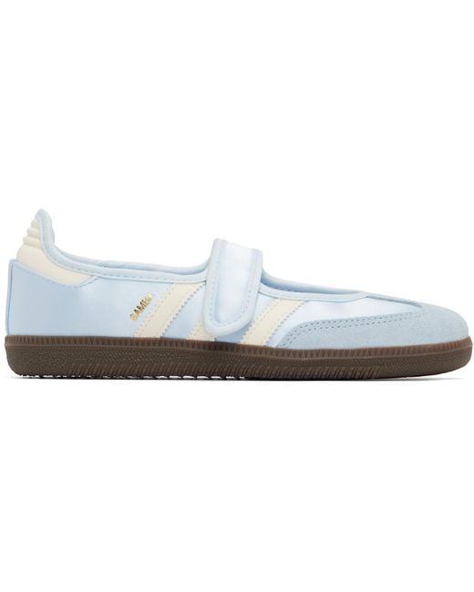 Adidas Originals Blue Samba Jane Sneakers