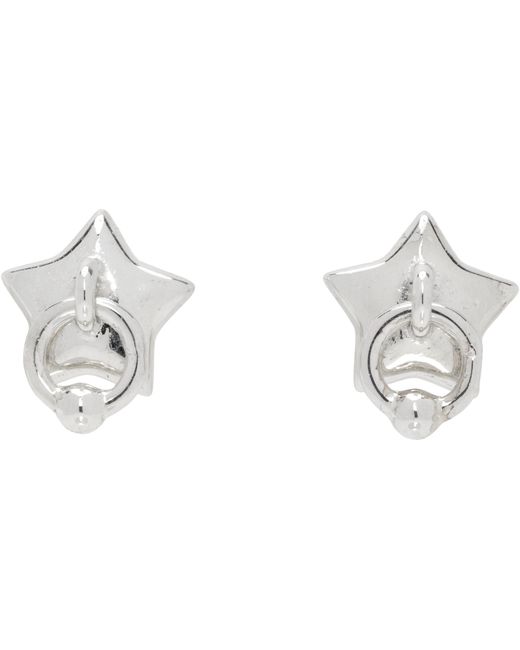 Sandy Liang Black Micro Wanda Earrings