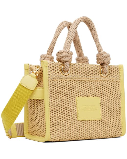 Marc Jacobs Metallic 'The Woven Rope Small' Tote