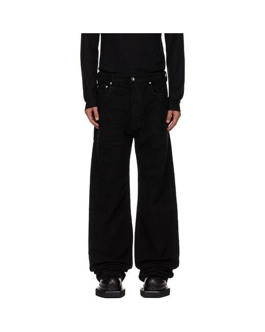Rick Owens Black Geth Jeans for men