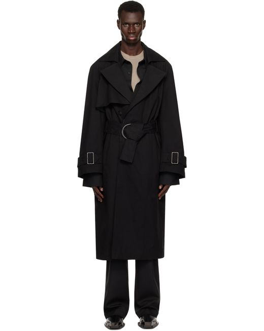 Entire studios Goodman Trench Coat in Black for Men | Lyst UK