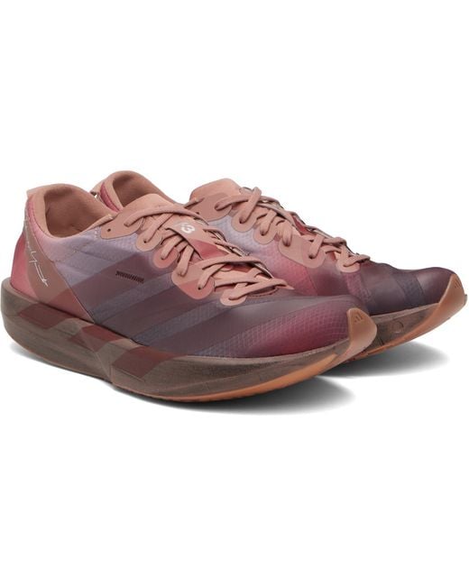 Y-3 Purple Adios 9 Sneakers for men