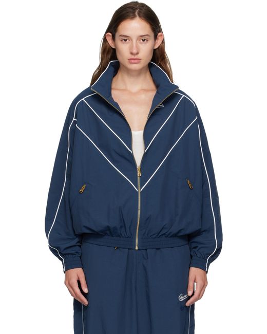 Willy Chavarria Blue Bad Boy Track Jacket