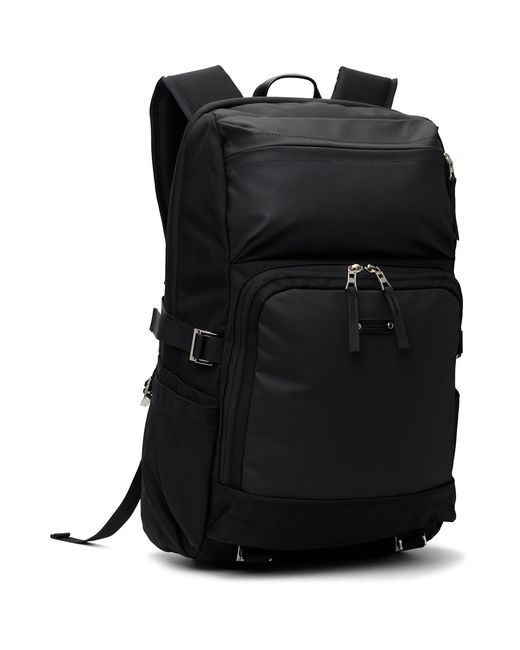 Master Piece Black Spec Backpack for men