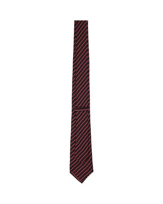 Jean Paul Gaultier Purple Striped Tie