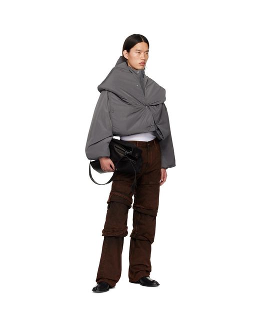 Y. Project Gray Snap Off Jacket for men