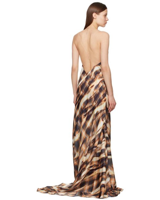 Y. Project Natural Invisible Strap Maxi Dress