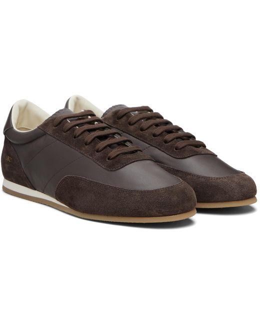 Common Projects Black Minimal Runner Sneakers for men