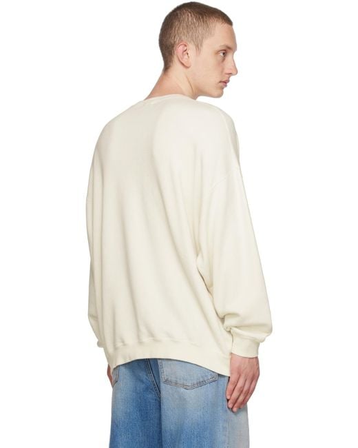 R13 Multicolor Off-white Triple Cat Sweatshirt for men