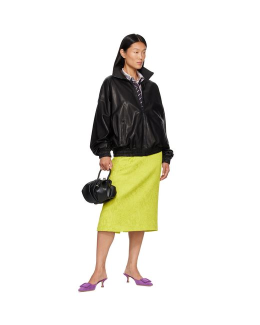 Marc Jacobs Black Wave Kisslock Bag