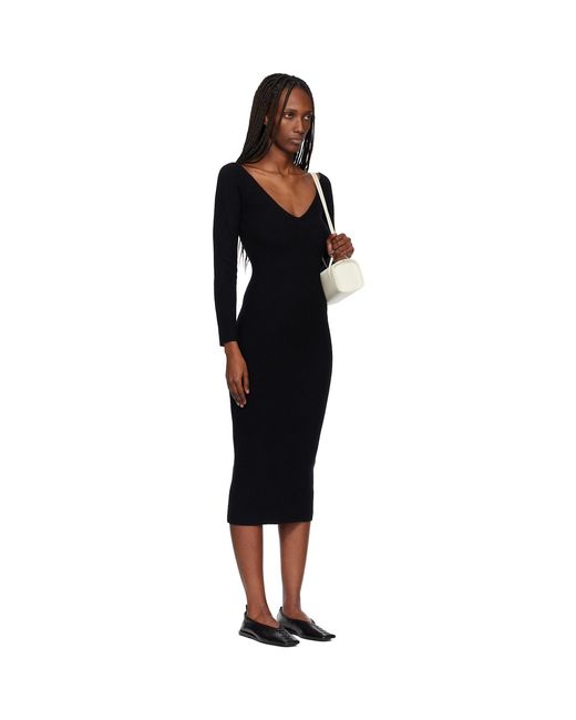 arch4 Black Bridgewater Midi Dress