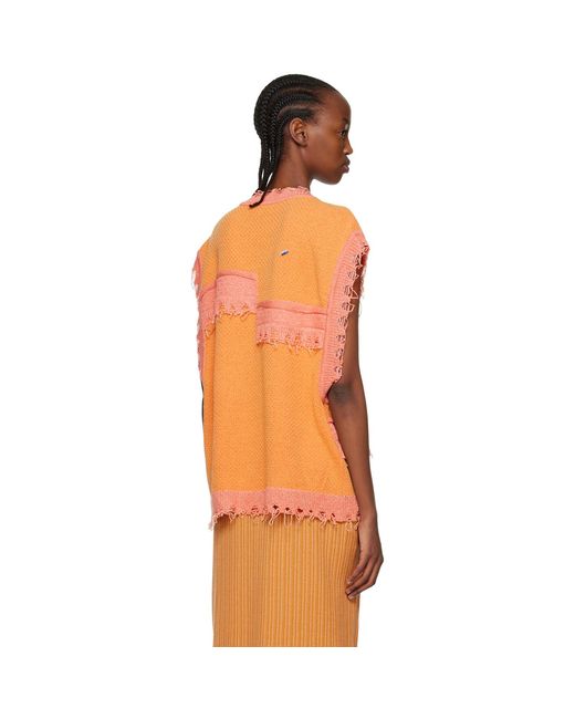 Adererror Orange Sevra Vest