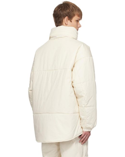 Nanamica Natural Off- Insulation Jacket for men