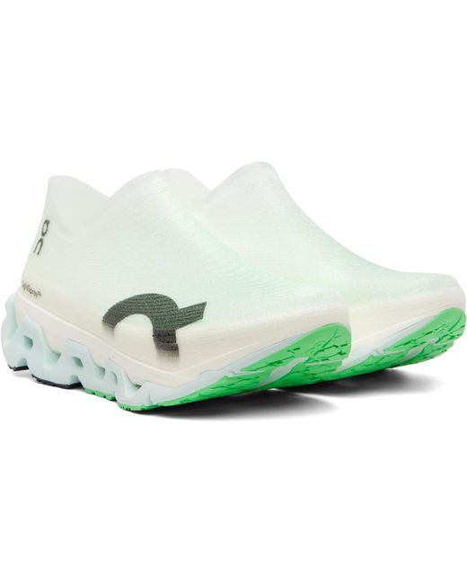 On Shoes Green Cloudmster 3 Hyper Ls Sneakers for men