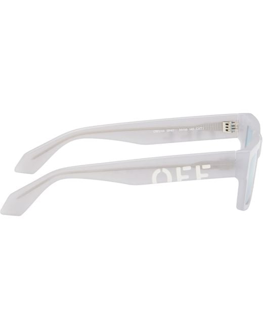 Off-White c/o Virgil Abloh Blue Montgomery Sunglasses for men